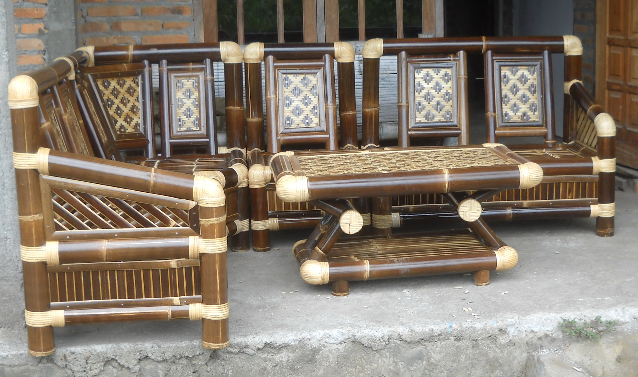 Китайская мебель из бамбука