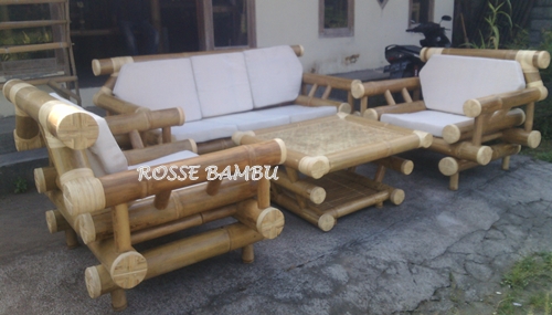 Pengrajin Bambu  ROSSE BAMBU  Rosse Bambu  Gentan 